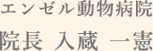 エンゼル動物病院院長　入蔵　一憲